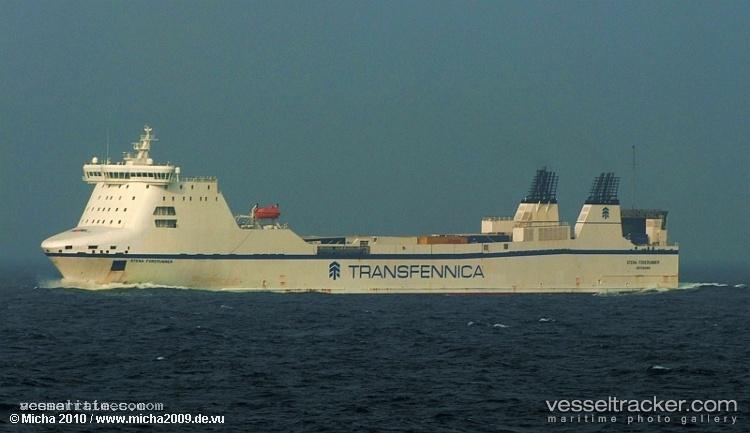 Stena-Forerunner - Ro Ro Cargo Ship vessel registered in Netherlands