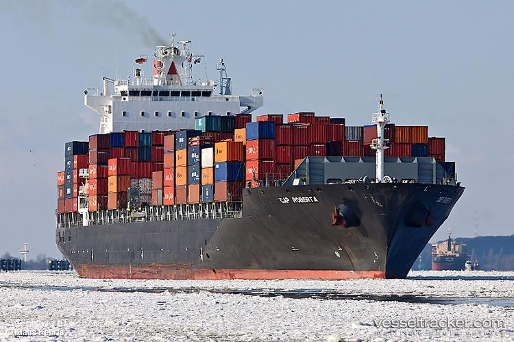 Msc-Vidisha-R. - Container Ship vessel registered in Liberia