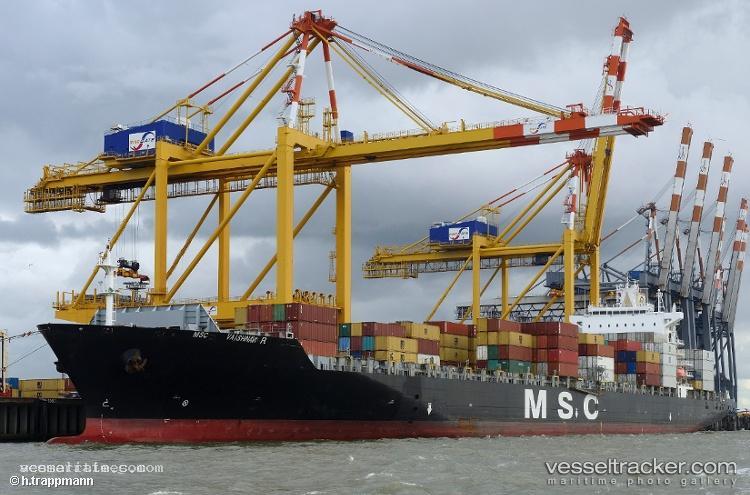 Msc-Vaishnavi-R. - Container Ship vessel registered in Liberia