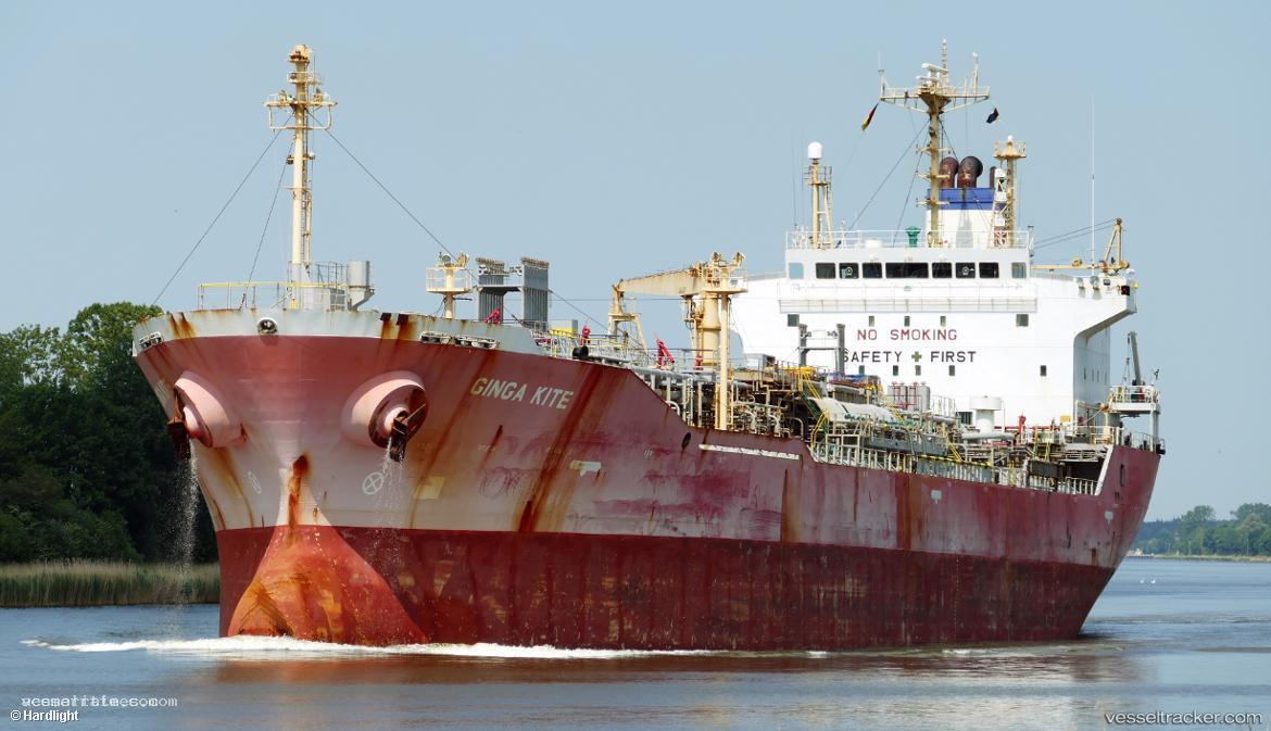 Ginga-Kite - Oil Products Tanker vessel registered in Singapore