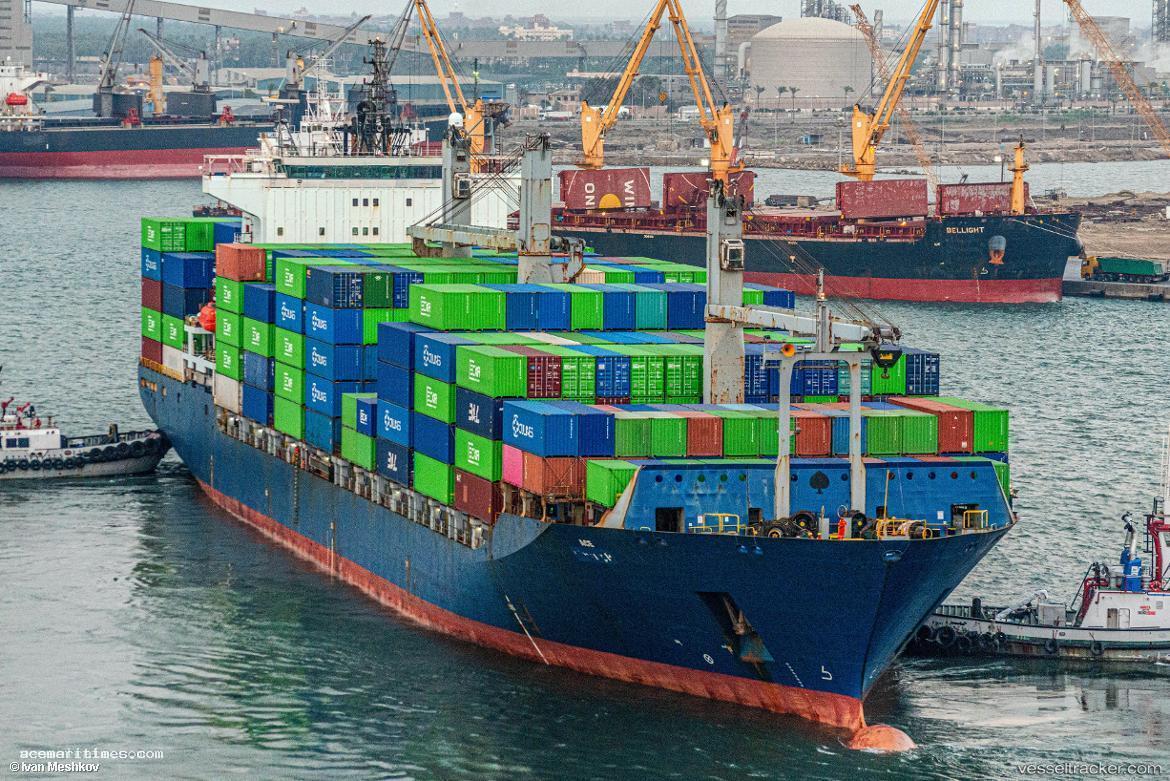 Ace - Container Ship vessel registered in Saint Vincent and the Grenadines