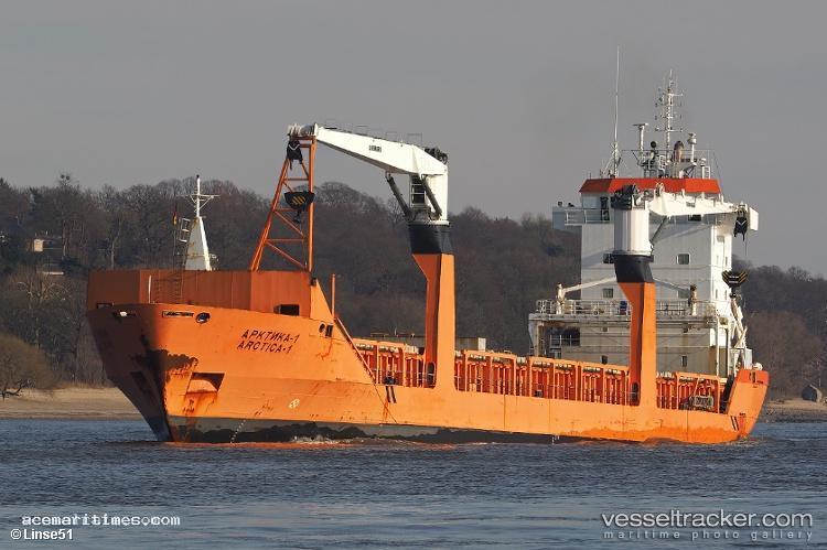 Arctica-1 - Multi Purpose Carrier vessel registered in Russia