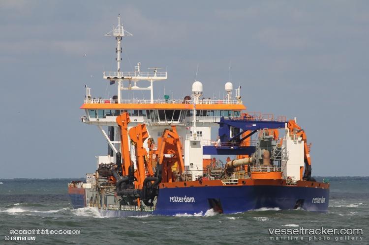 Rotterdam - Hopper Dredger vessel registered in Netherlands