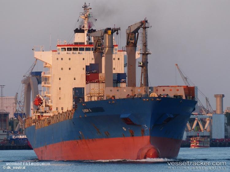 Evridiki-G - Container Ship vessel registered in Liberia