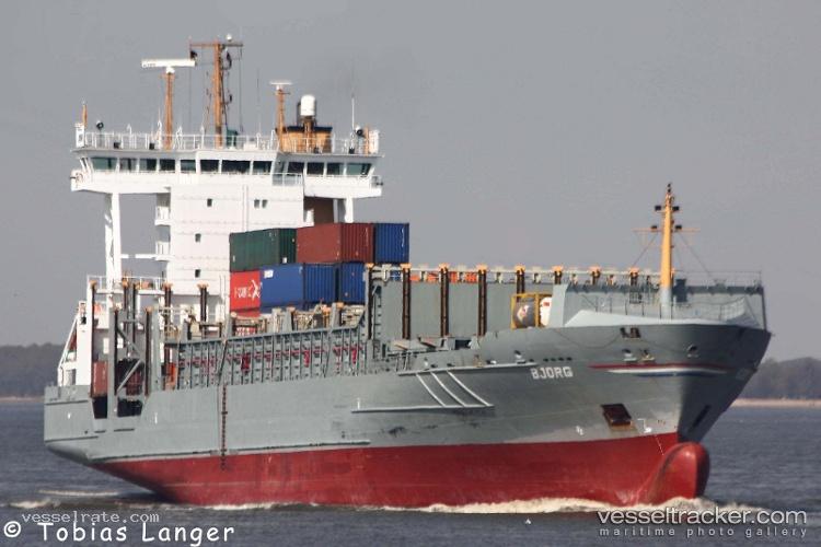 Bjorg - Container Ship vessel registered in Antigua and Barbuda