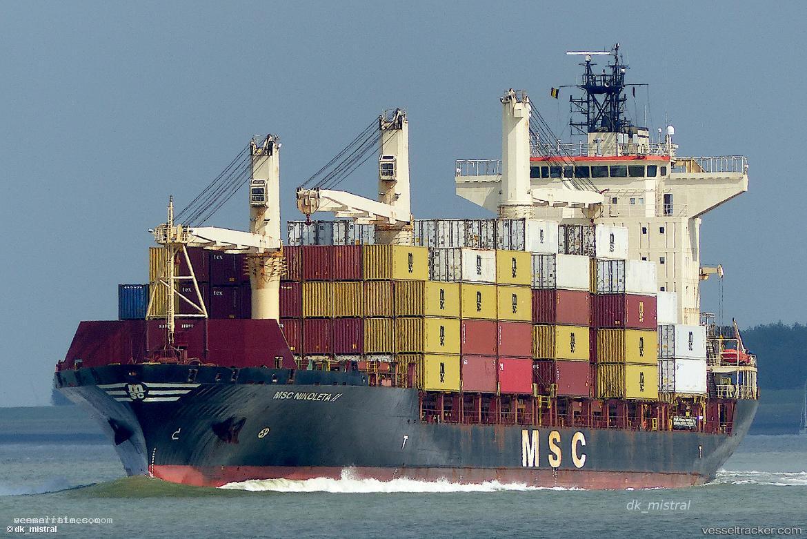 Msc-Nikoleta-Ii - Container Ship vessel registered in Liberia