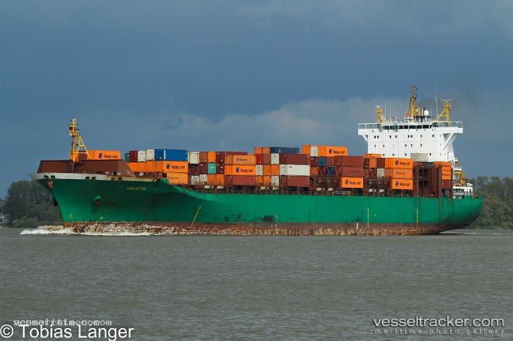 Msc-Colette - Container Ship vessel registered in Liberia