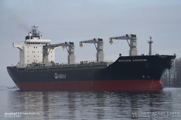 Spruce-Arrow - Multi Purpose Carrier vessel registered in Bahamas
