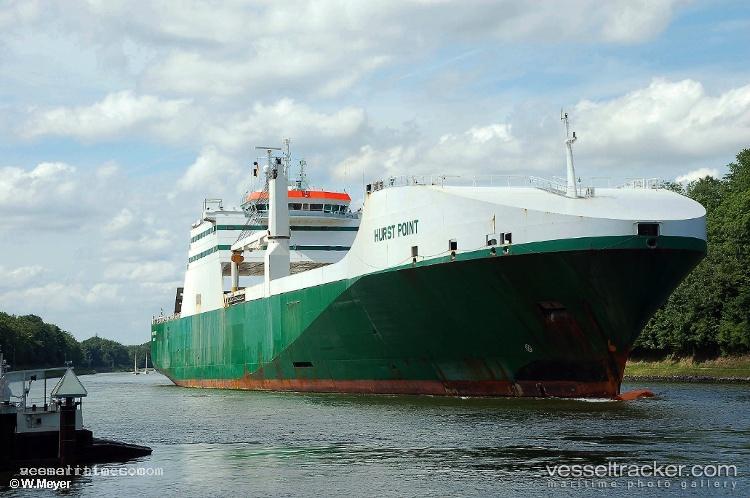 Hurst-Point - Ro Ro Cargo Ship vessel registered in United Kingdom