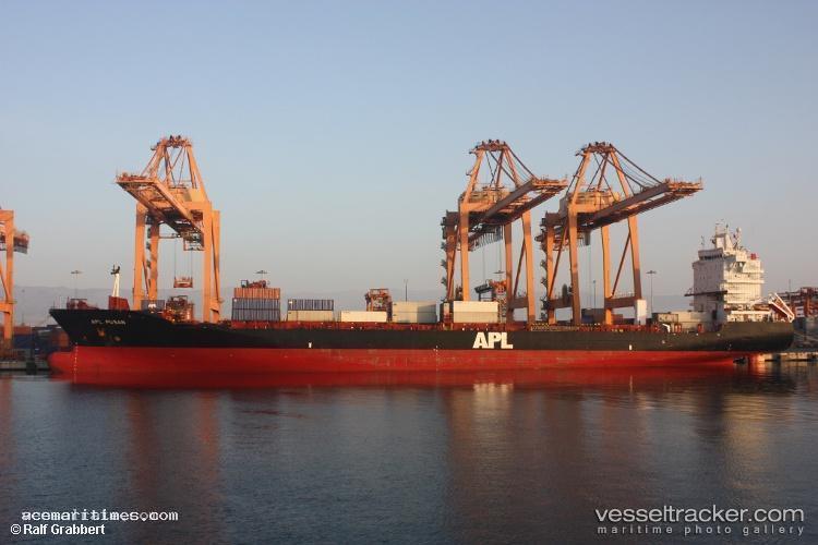 Apl-Pusan - Container Ship vessel registered in Singapore