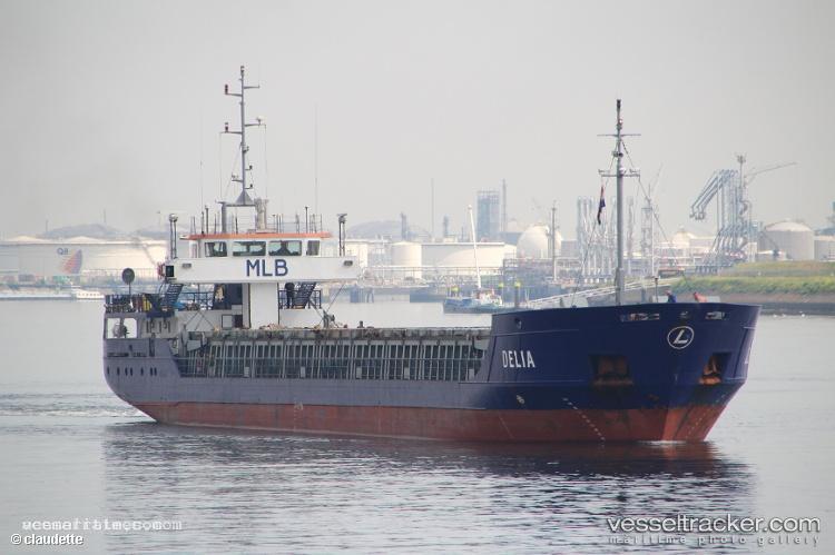 Delia - Multi Purpose Carrier vessel registered in Antigua and Barbuda