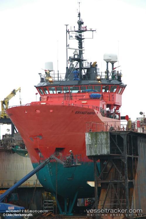 Esvagt-Kappa - Standby Safety Vessel vessel registered in Denmark