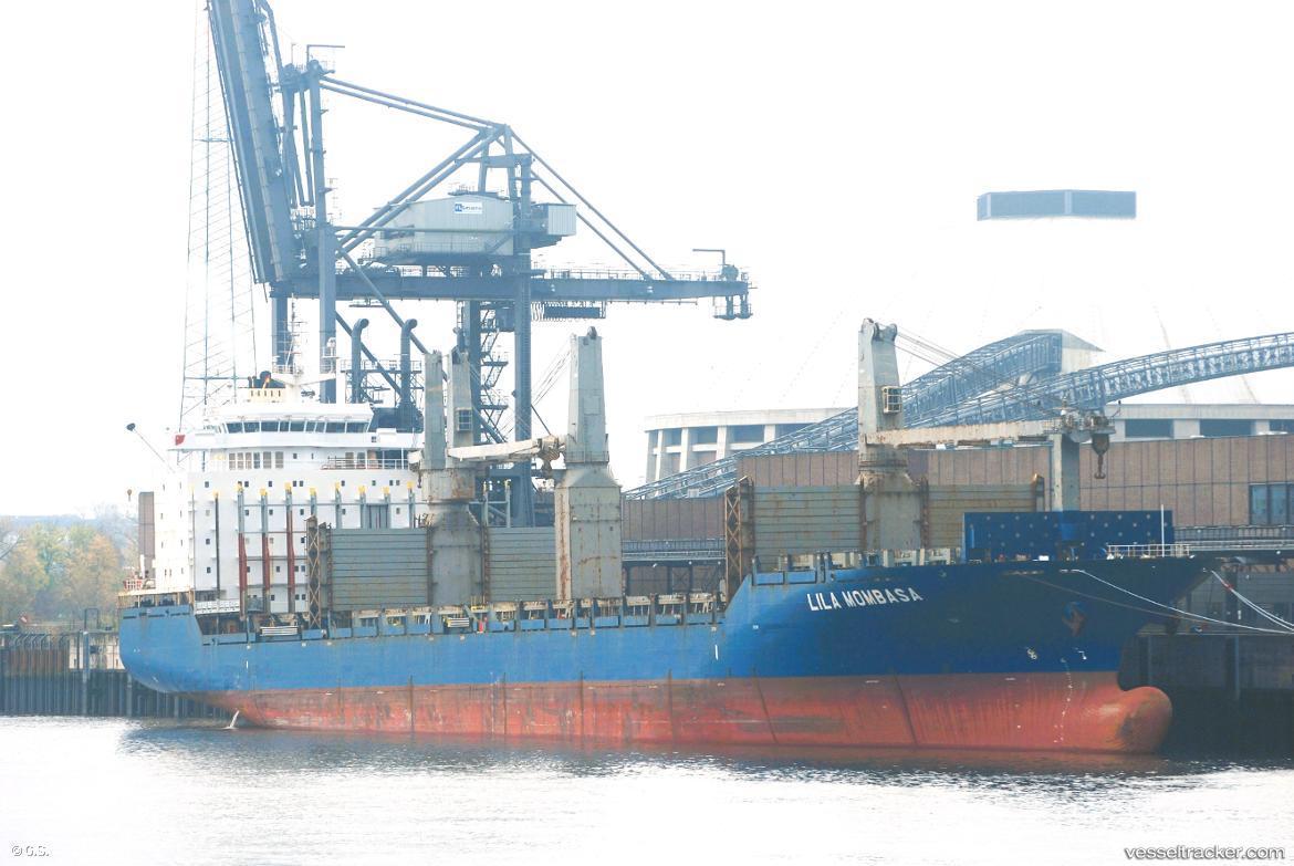 Lila-Mombasa - Multi Purpose Carrier vessel registered in Liberia