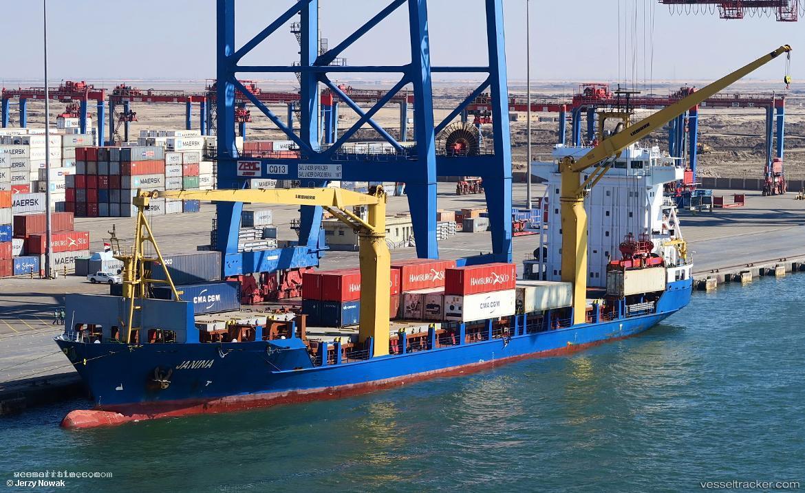 Janina - General Cargo Ship vessel registered in Antigua and Barbuda