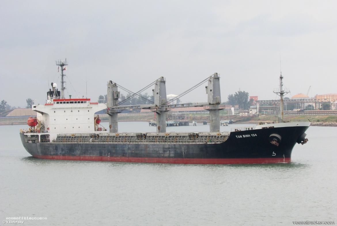 Tan-Binh-134 - Bulk Carrier vessel registered in Vietnam
