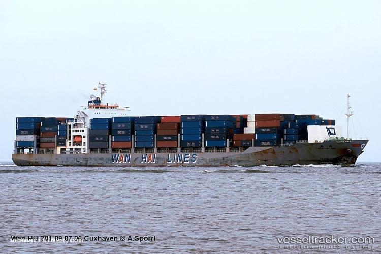 An-Hai - Container Ship vessel registered in Panama