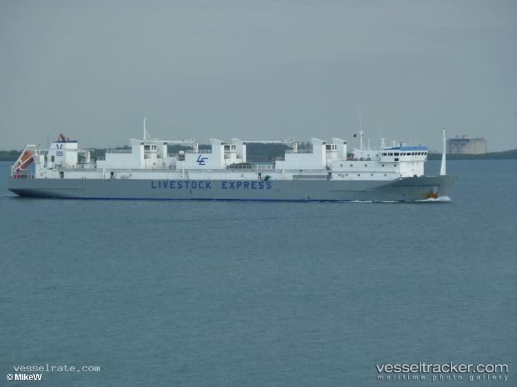 Brahman-Express - Livestock Carrier vessel registered in Luxembourg