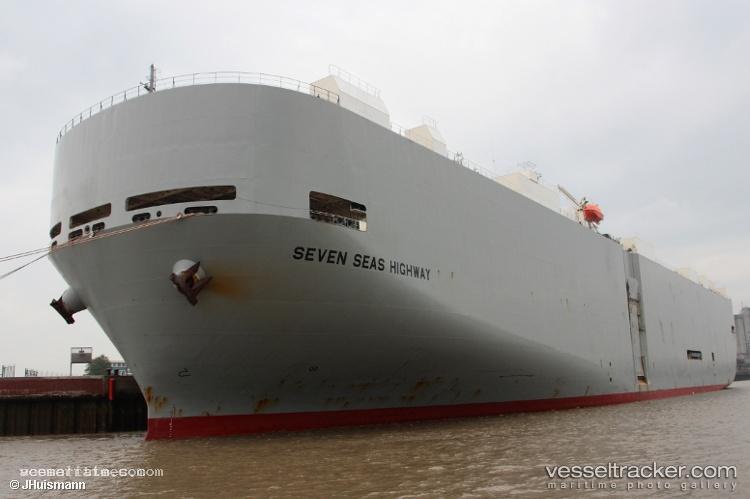 Seven-Seas-Highway - Vehicles Carrier vessel registered in Panama