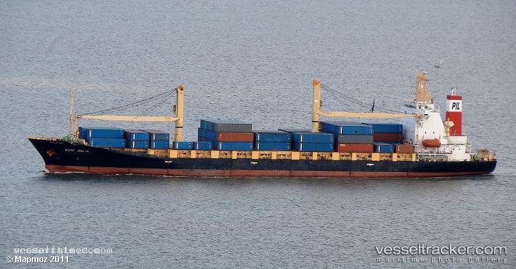 Kota-Hakim - Container Ship vessel registered in Singapore