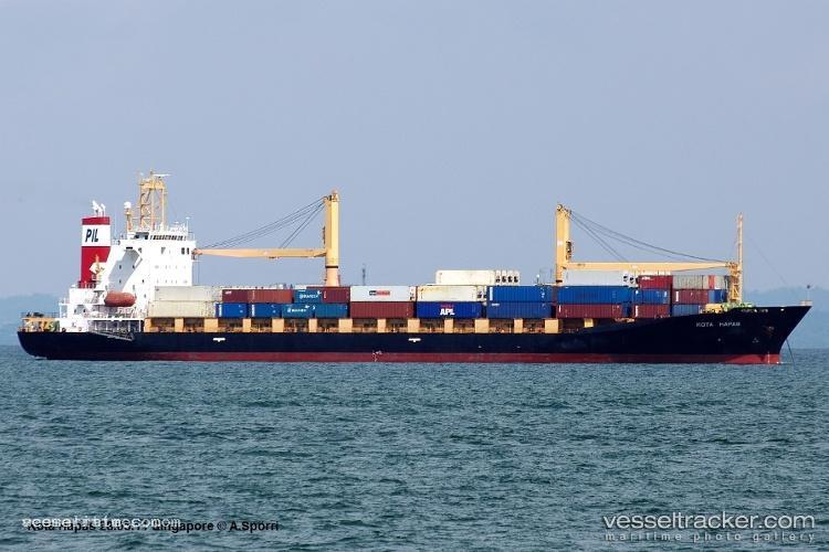 Kota-Hapas - Container Ship vessel registered in Singapore