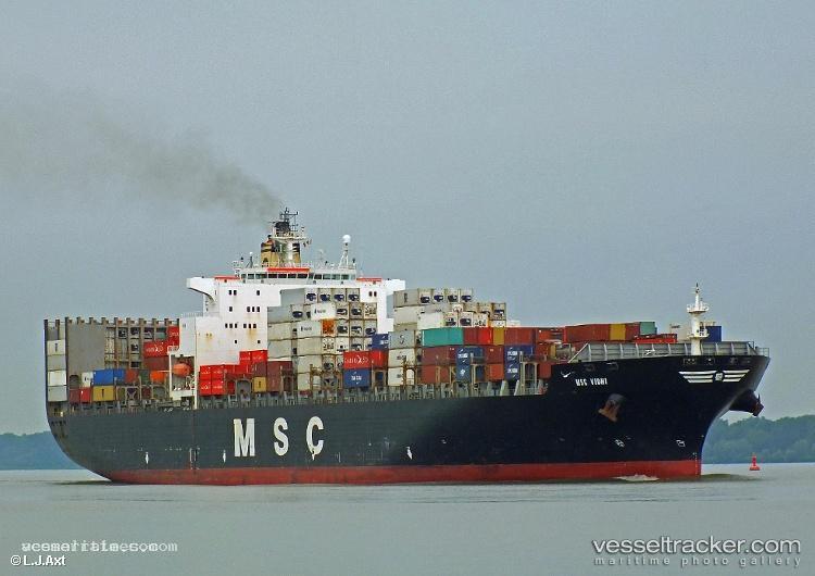 Msc-Vidhi - Container Ship vessel registered in Liberia