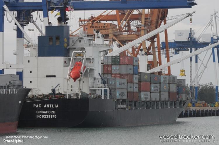 Danum-168 - Container Ship vessel registered in Malaysia