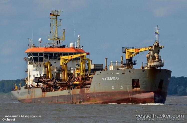 Waterway - Hopper Dredger vessel registered in Cyprus