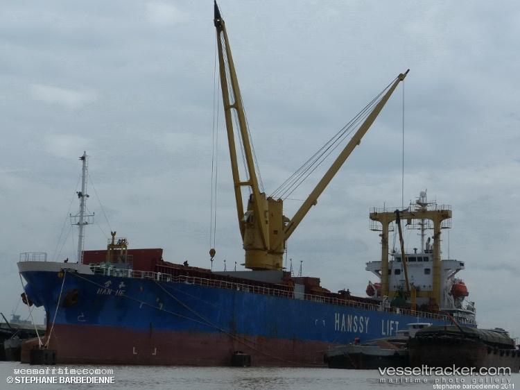Han-He - General Cargo Ship vessel registered in Hong Kong