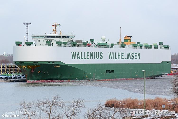 Undine - Vehicles Carrier vessel registered in Sweden