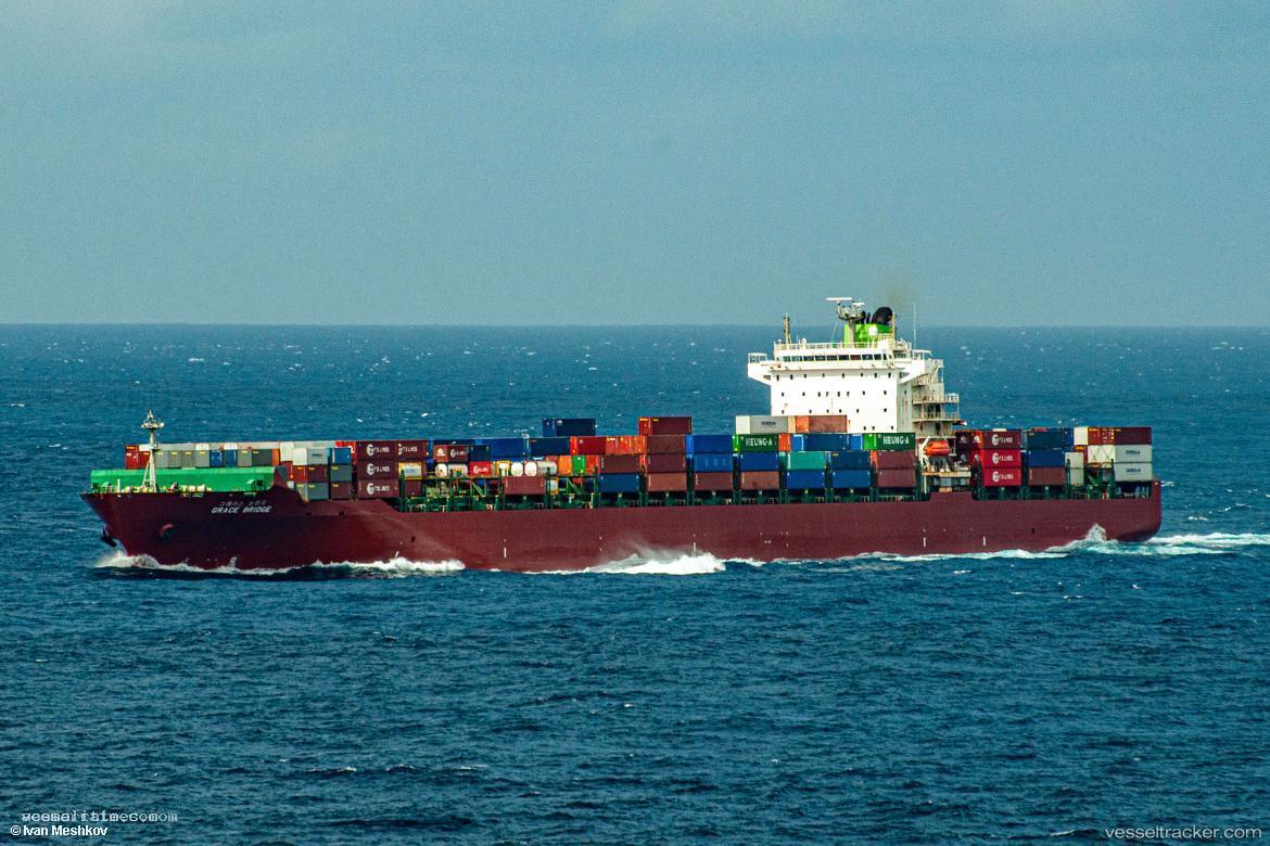 Grace-Bridge - Container Ship vessel registered in Unknown