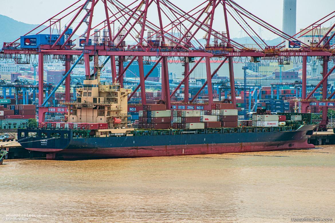 Chloe-D - Container Ship vessel registered in Liberia