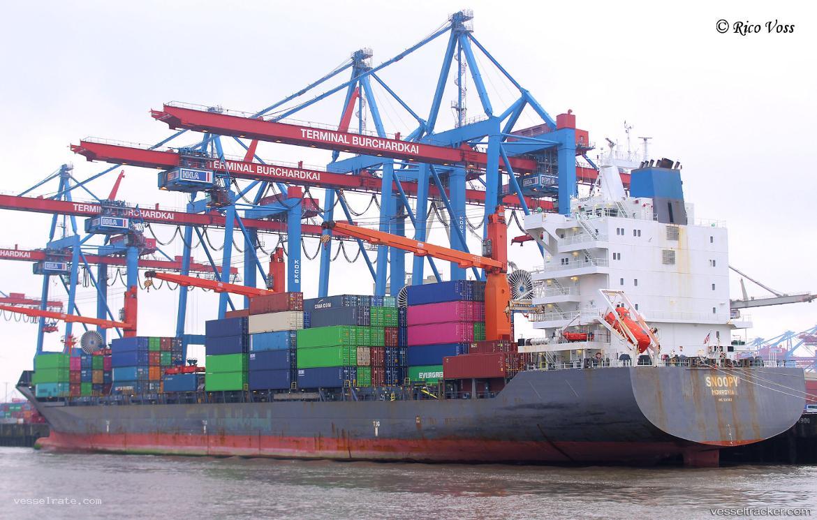 Bertie - Container Ship vessel registered in Liberia