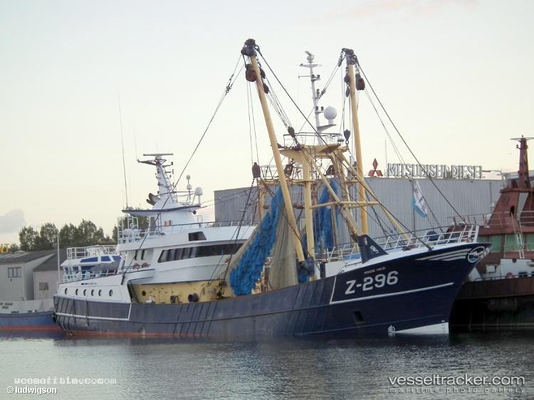 Z-296 - Fishing Vessel vessel registered in Belgium