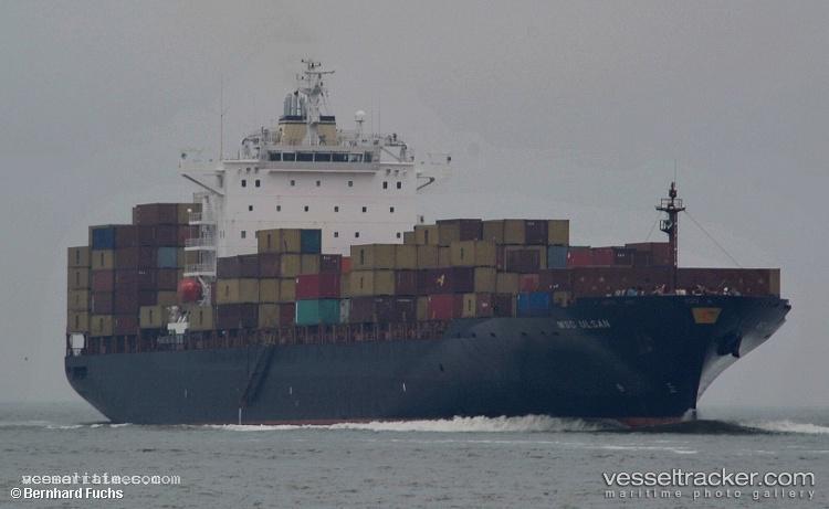 Ulsan - Container Ship vessel registered in Liberia