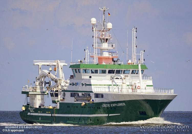 Rv-Celtic-Explorer - Fishing Support Vessel vessel registered in Ireland