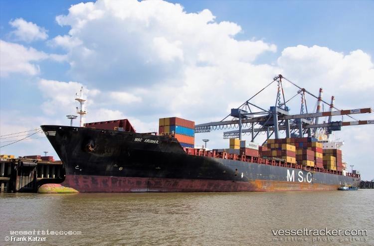 Msc-Arushi-R - Container Ship vessel registered in Liberia