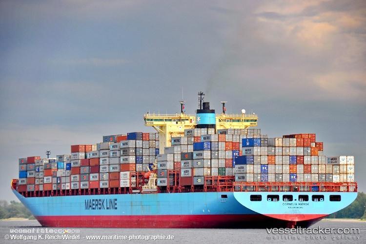Cornelia-Maersk - Container Ship vessel registered in Denmark