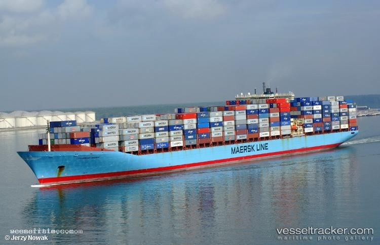 Columbine-Maersk - Container Ship vessel registered in Denmark