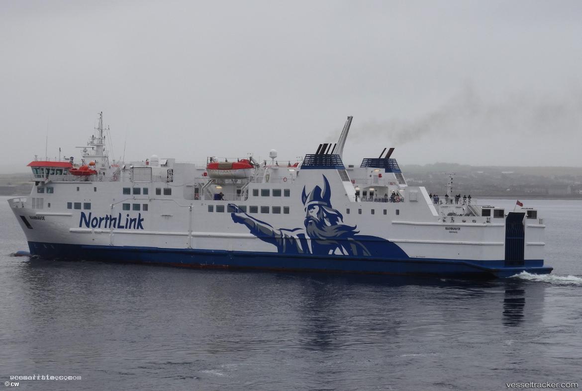 Hamnavoe - Passenger Ro Ro Cargo Ship vessel registered in United Kingdom