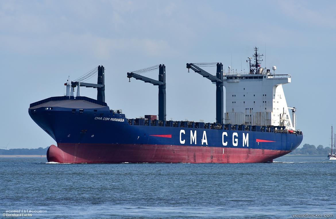 Cma-Cgm-Paranagua - Container Ship vessel registered in Malta