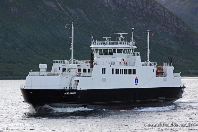 Malangen - Passenger Ro Ro Cargo Ship vessel registered in Norway