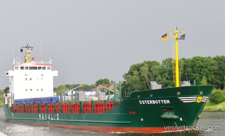O-Sterbotten - Multi Purpose Carrier vessel registered in Portugal