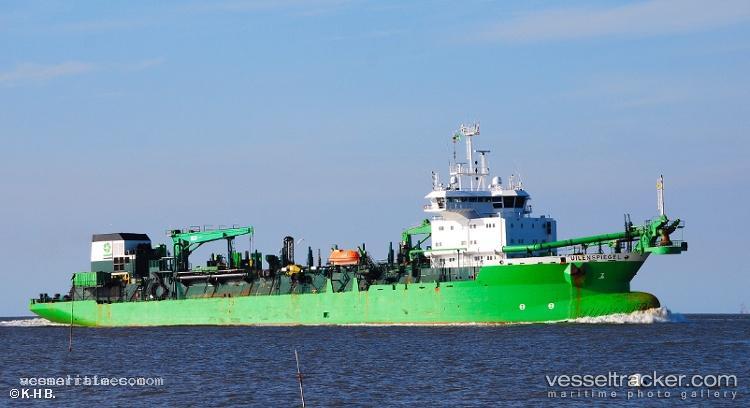 Uilenspiegel - Hopper Dredger vessel registered in Belgium