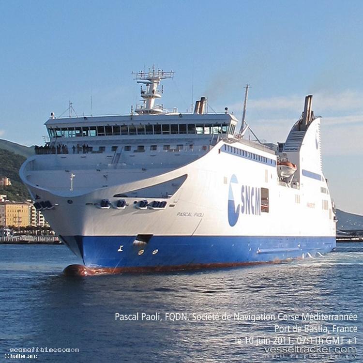 Pascal-Paoli - Passenger Ro Ro Cargo Ship vessel registered in France