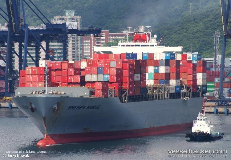 Ensenada - Container Ship vessel registered in Liberia