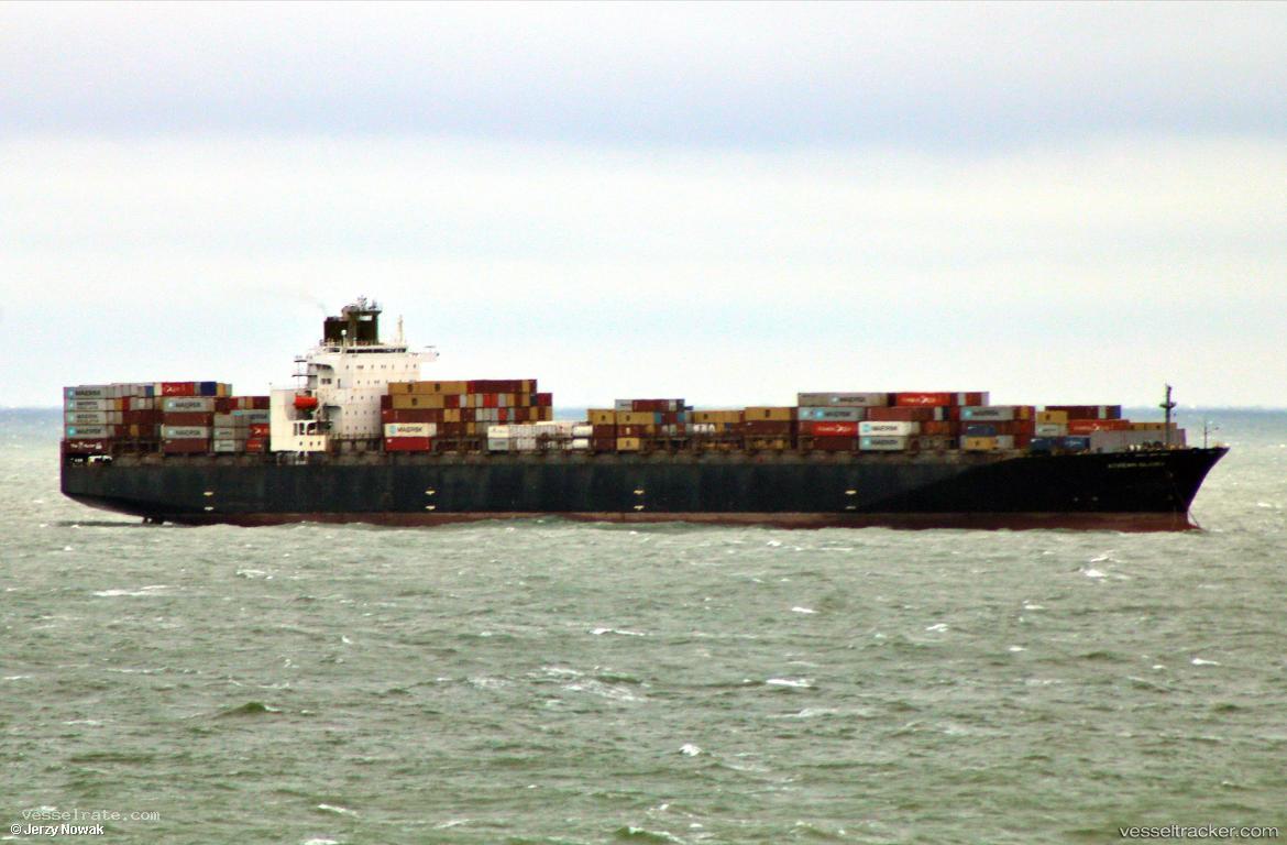 Athens-Glory - Container Ship vessel registered in Cyprus