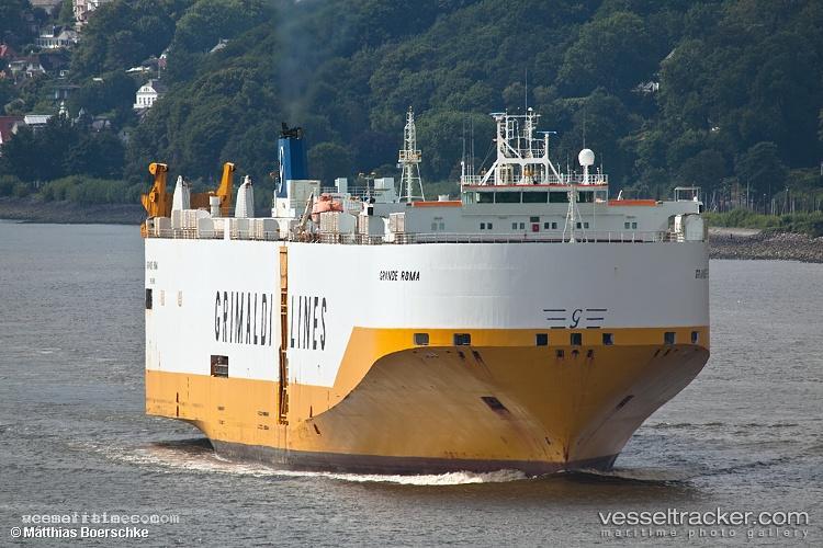 Grande-Roma - Vehicles Carrier vessel registered in Italy