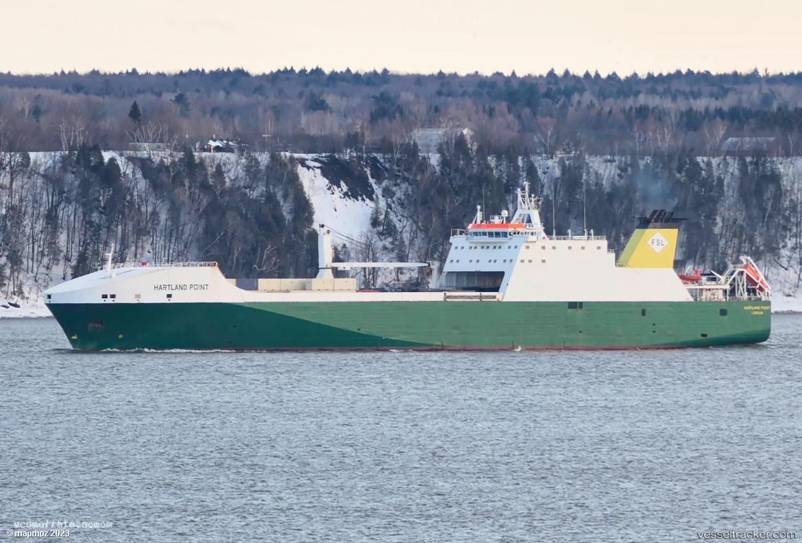 Hartland-Point - Ro Ro Cargo Ship vessel registered in United Kingdom