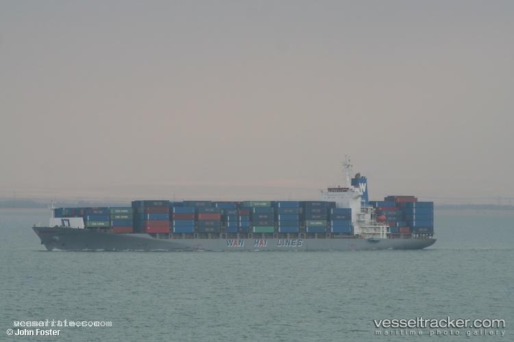Wan-Hai-311 - Container Ship vessel registered in Singapore
