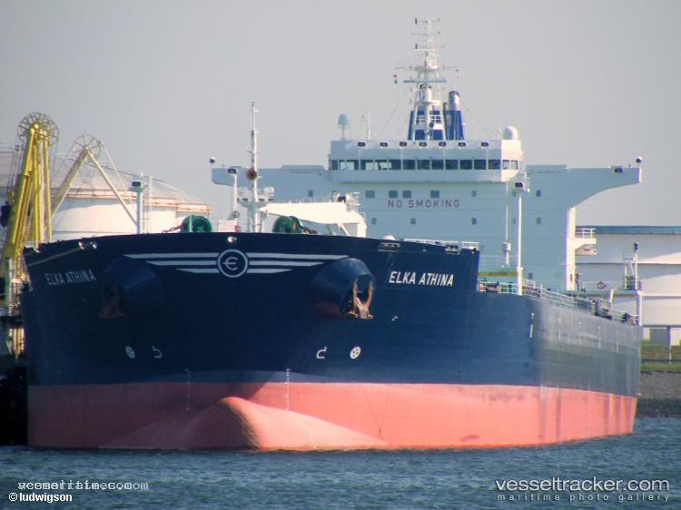 Elka-Athina - Chemical Oil Products Tanker vessel registered in Liberia